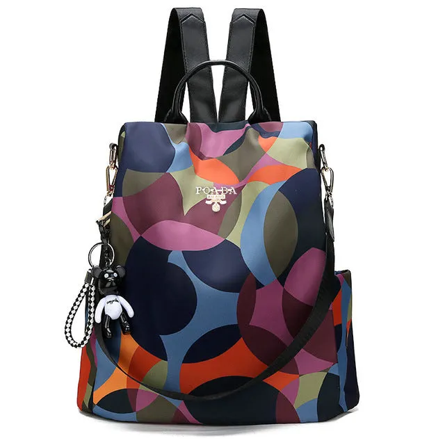 Fashion Anti Theft Waterproof Women Backpack