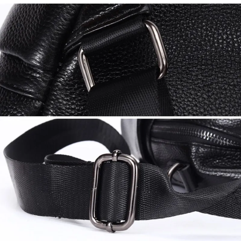 Fashion Black Small Backpack