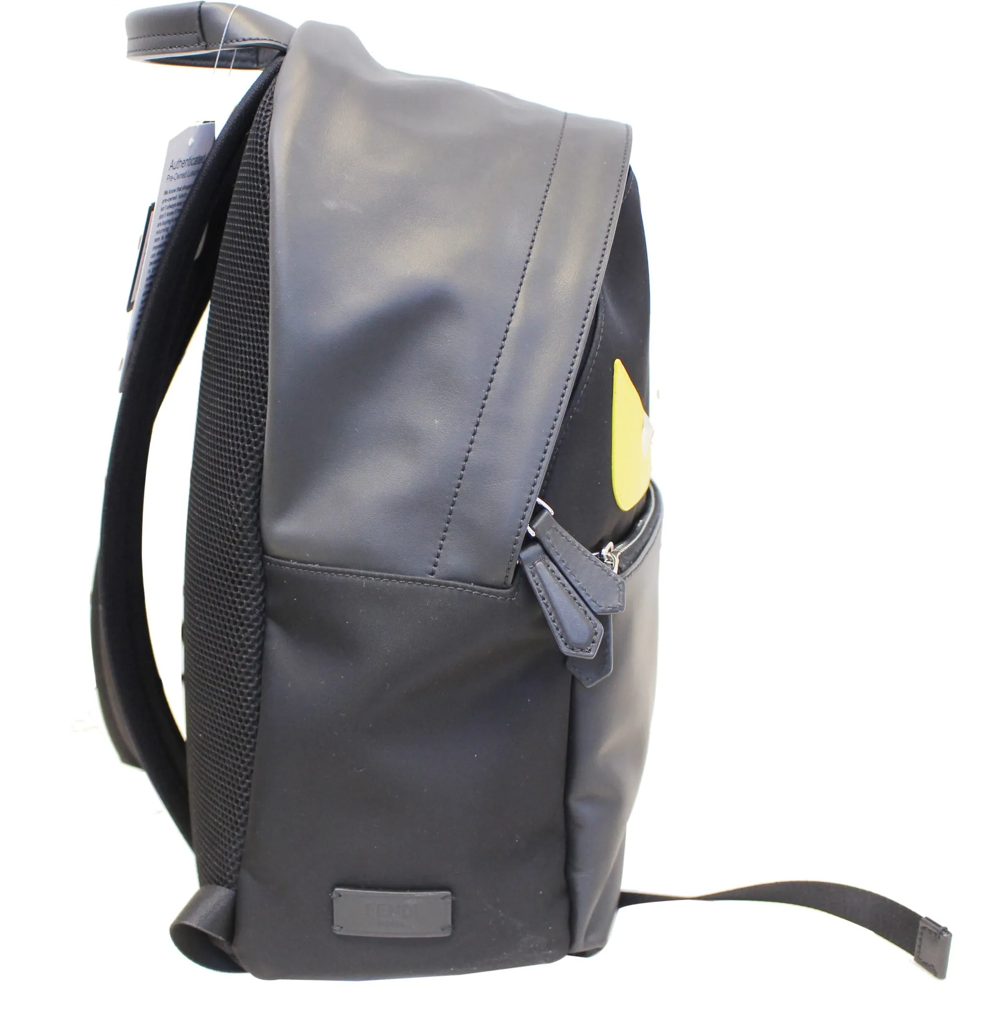 FENDI Black Large Monster Eyes Backpack Bag