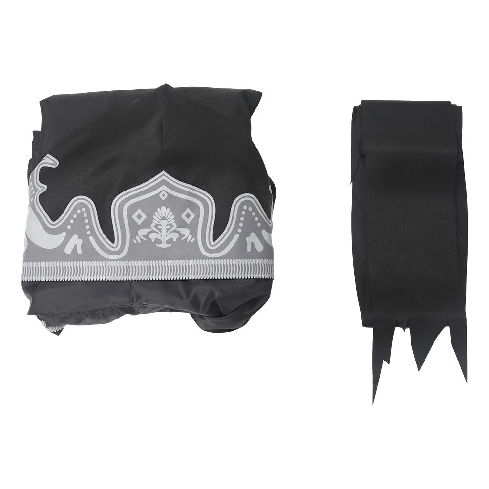 Final Fantasy VII Reunion Sephiroth-clone Black Robe Cosplay Costume Outfits