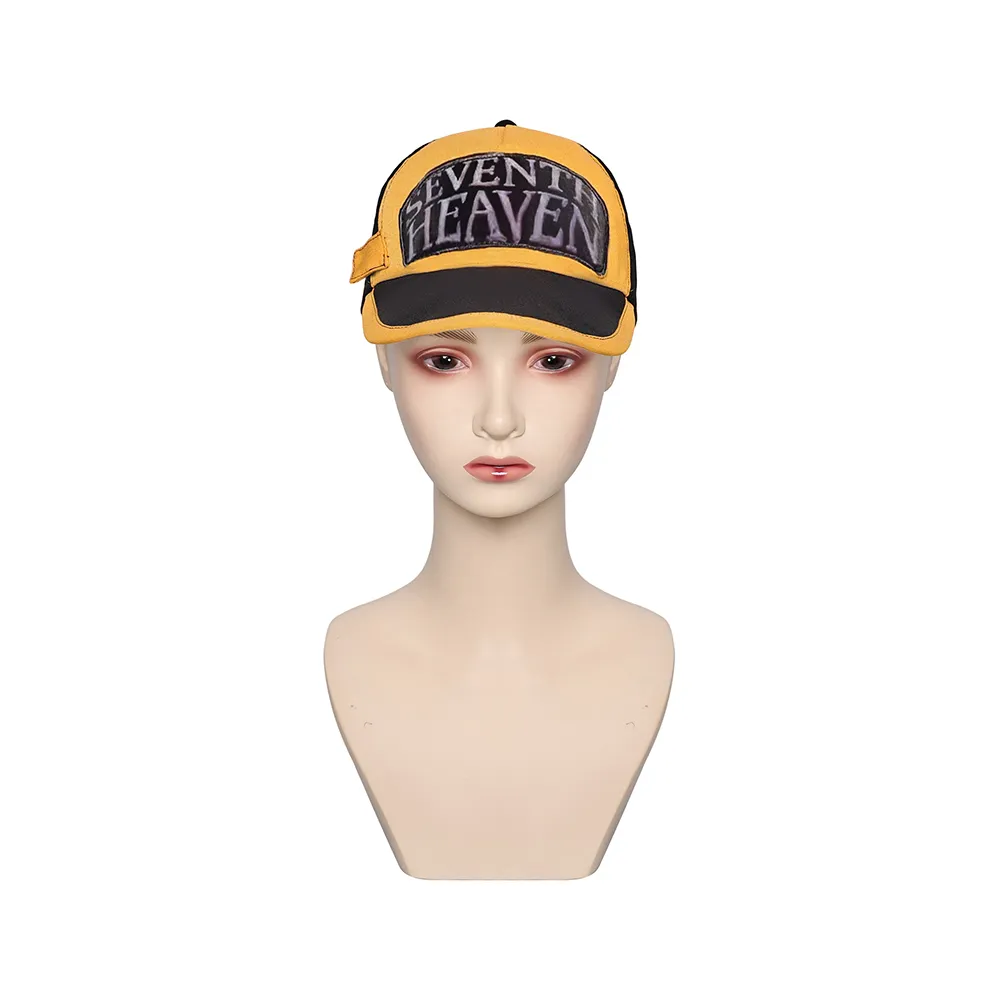 Final Fantasy VII Tifa Lockhart Yellow Baseball Cap Cosplay Costume Outfits Halloween Carnival Suit