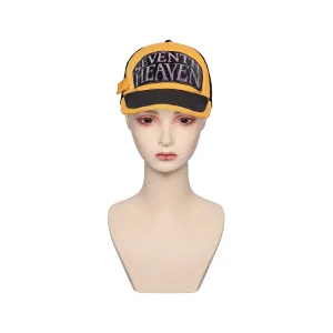 Final Fantasy VII Tifa Lockhart Yellow Baseball Cap Cosplay Costume Outfits Halloween Carnival Suit