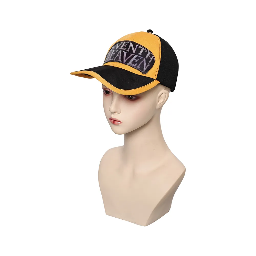 Final Fantasy VII Tifa Lockhart Yellow Baseball Cap Cosplay Costume Outfits Halloween Carnival Suit