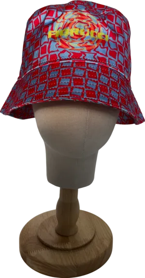 FIORUCCI Red And Purple Bucket Hat No Size