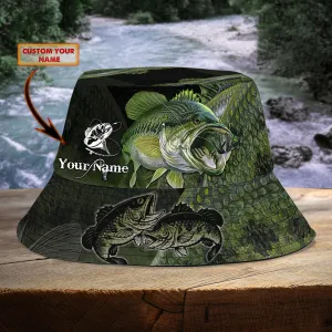 Fishing- Bucket Hat - Bass Fishing - Lta98 5