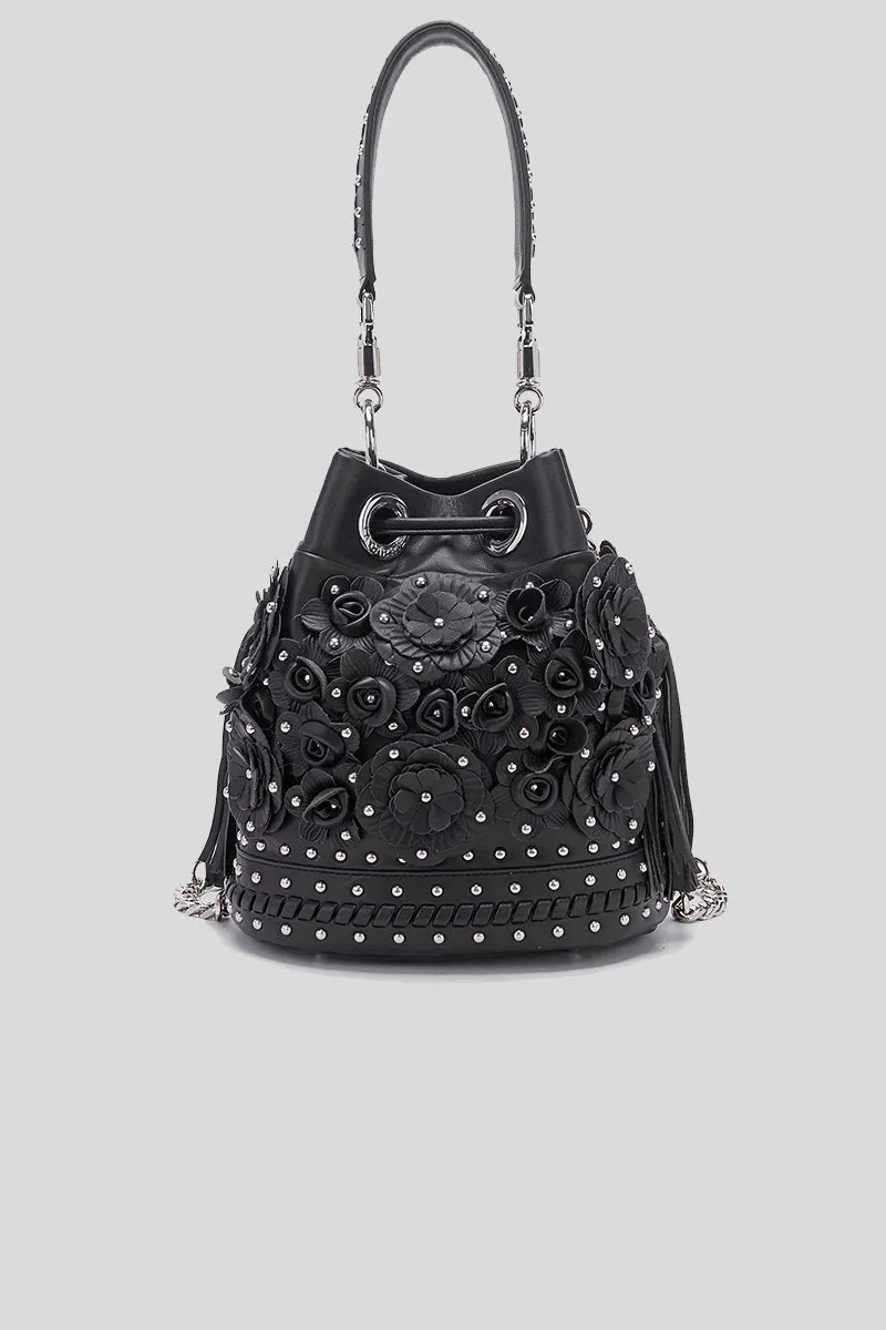 Flowers Bucket Synthetic - Black