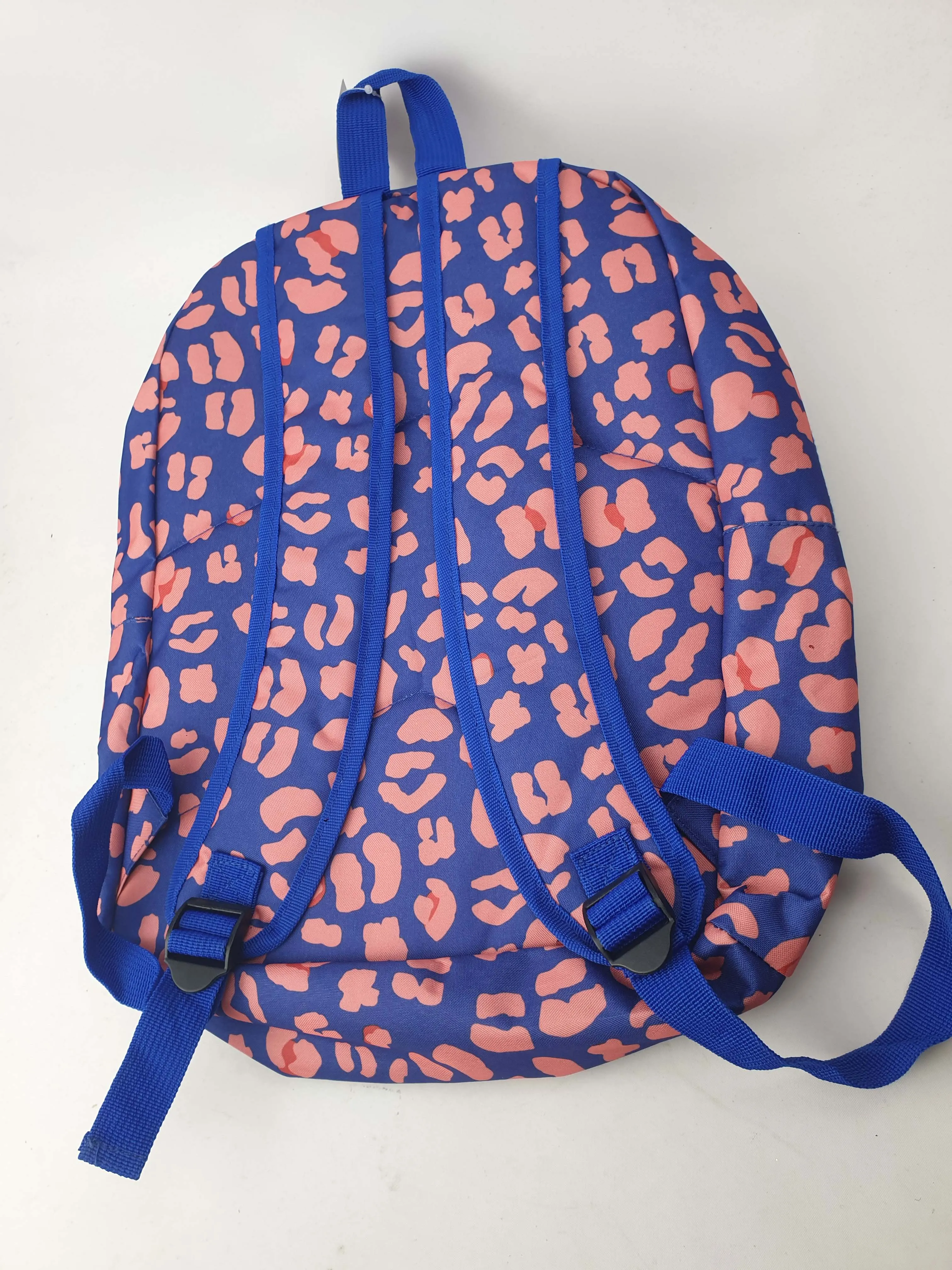 Flying Tiger blue animal print small backback (designed in Denmark)