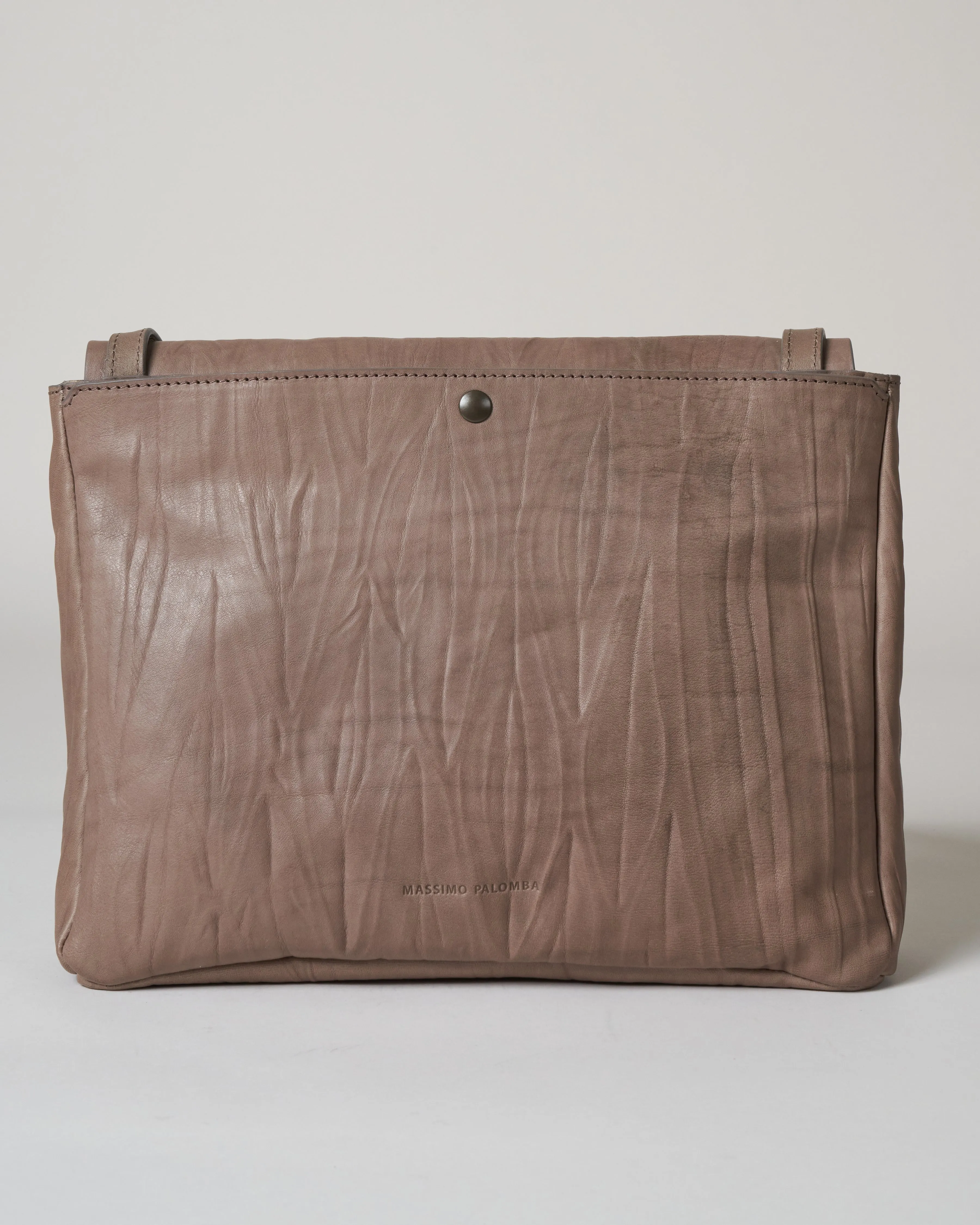 fold-over crossbody - stone