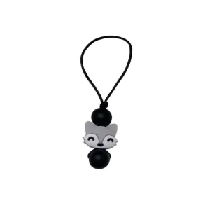 Fox zipper pull