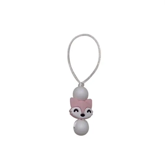 Fox zipper pull