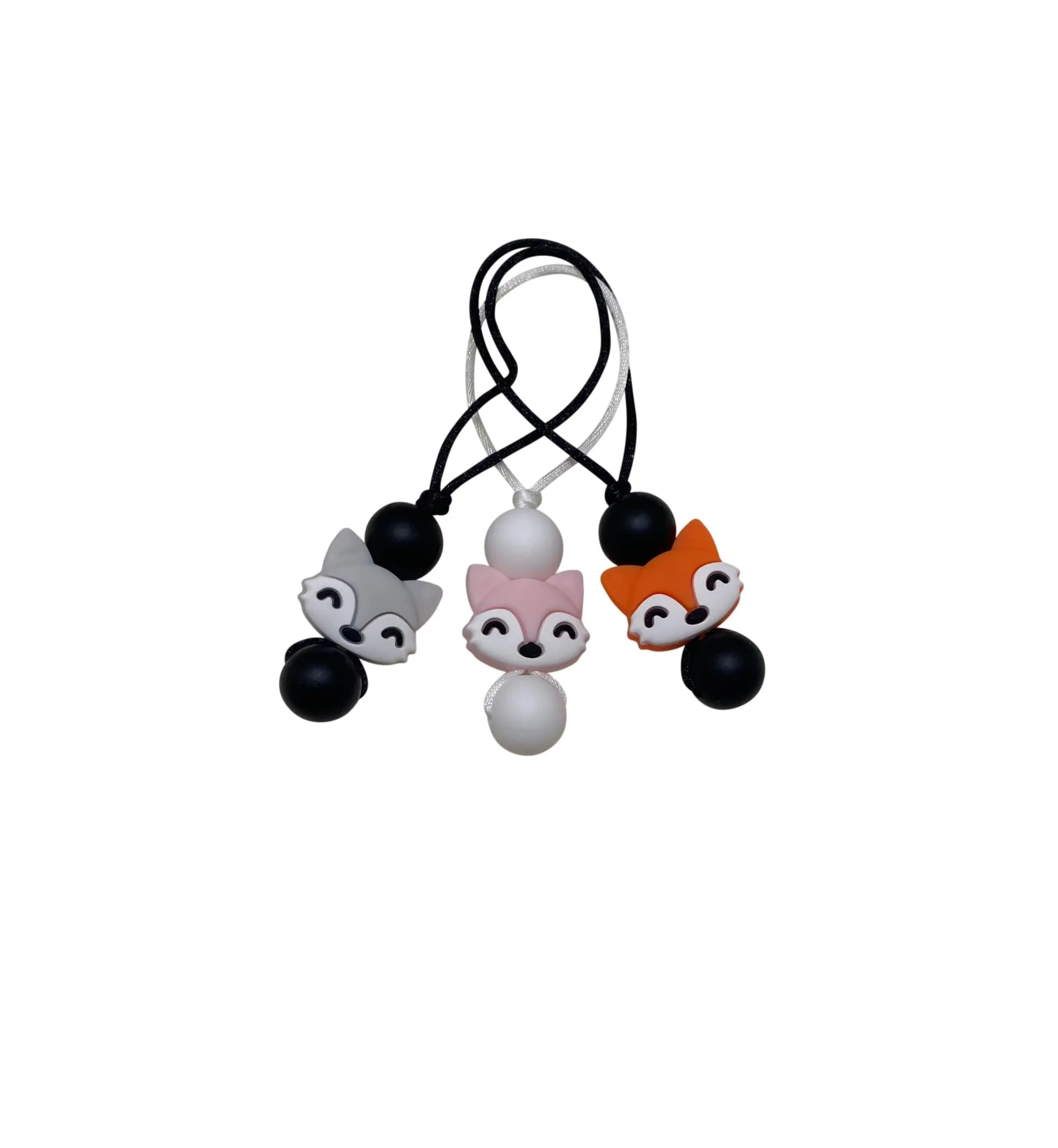 Fox zipper pull