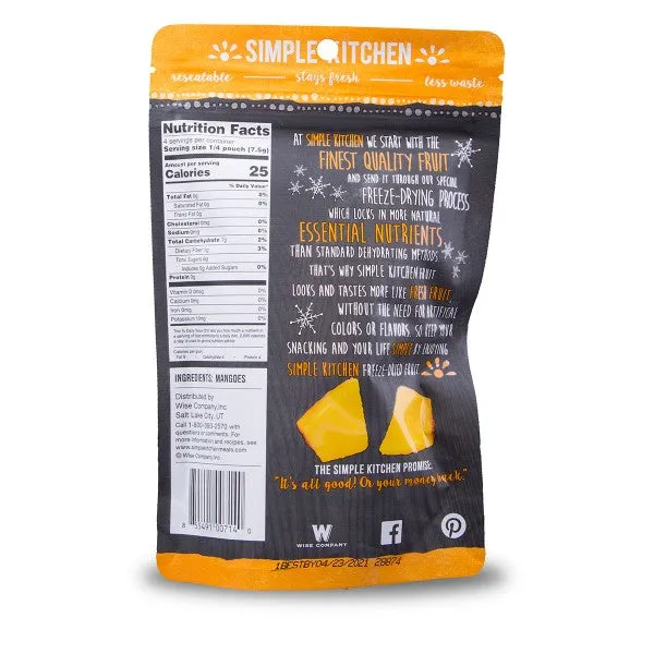 Freeze-Dried Mango - 6 Pack