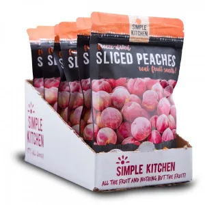 Freeze-Dried Peaches - 6 Pack