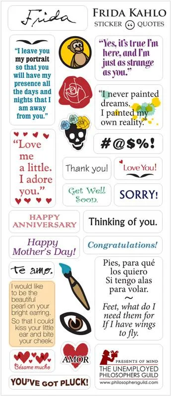 Frida Kahlo - Quotable Notable Card