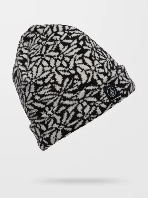 Full Stone Jacquard Mütze - BLACK
