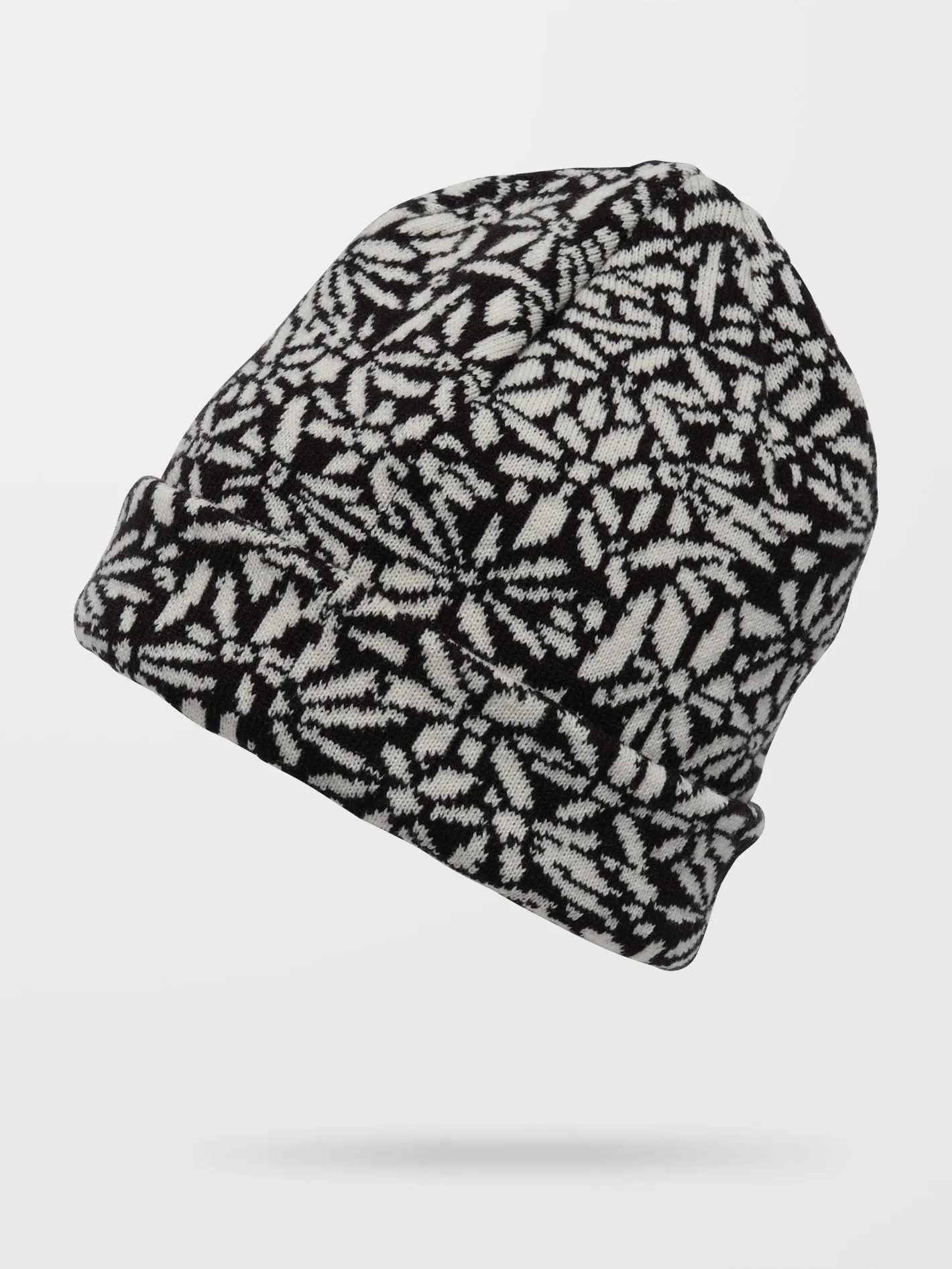 Full Stone Jacquard Mütze - BLACK