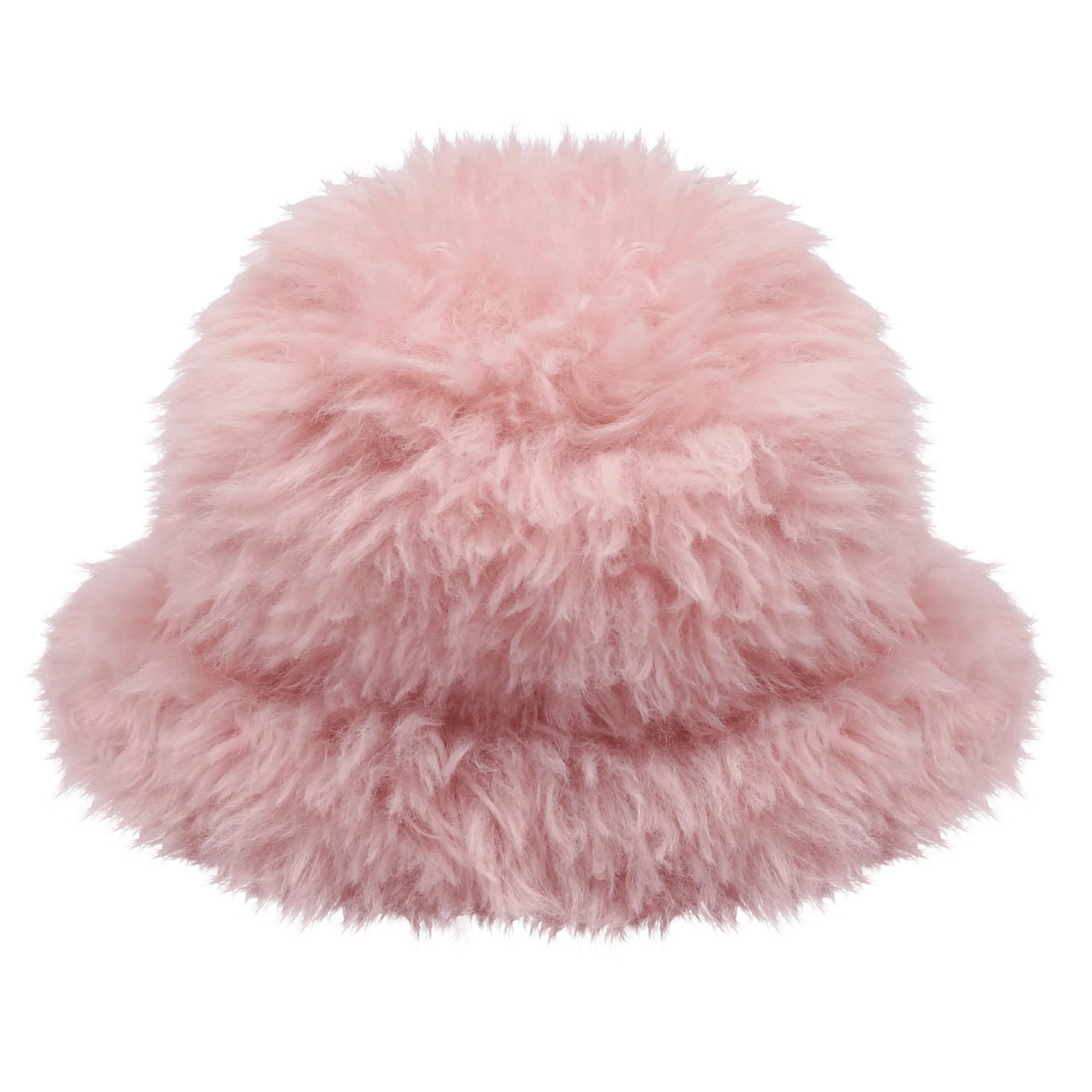 Fur Bucket Hat in Pink by Jelly Mallow *LAST PIECE*
