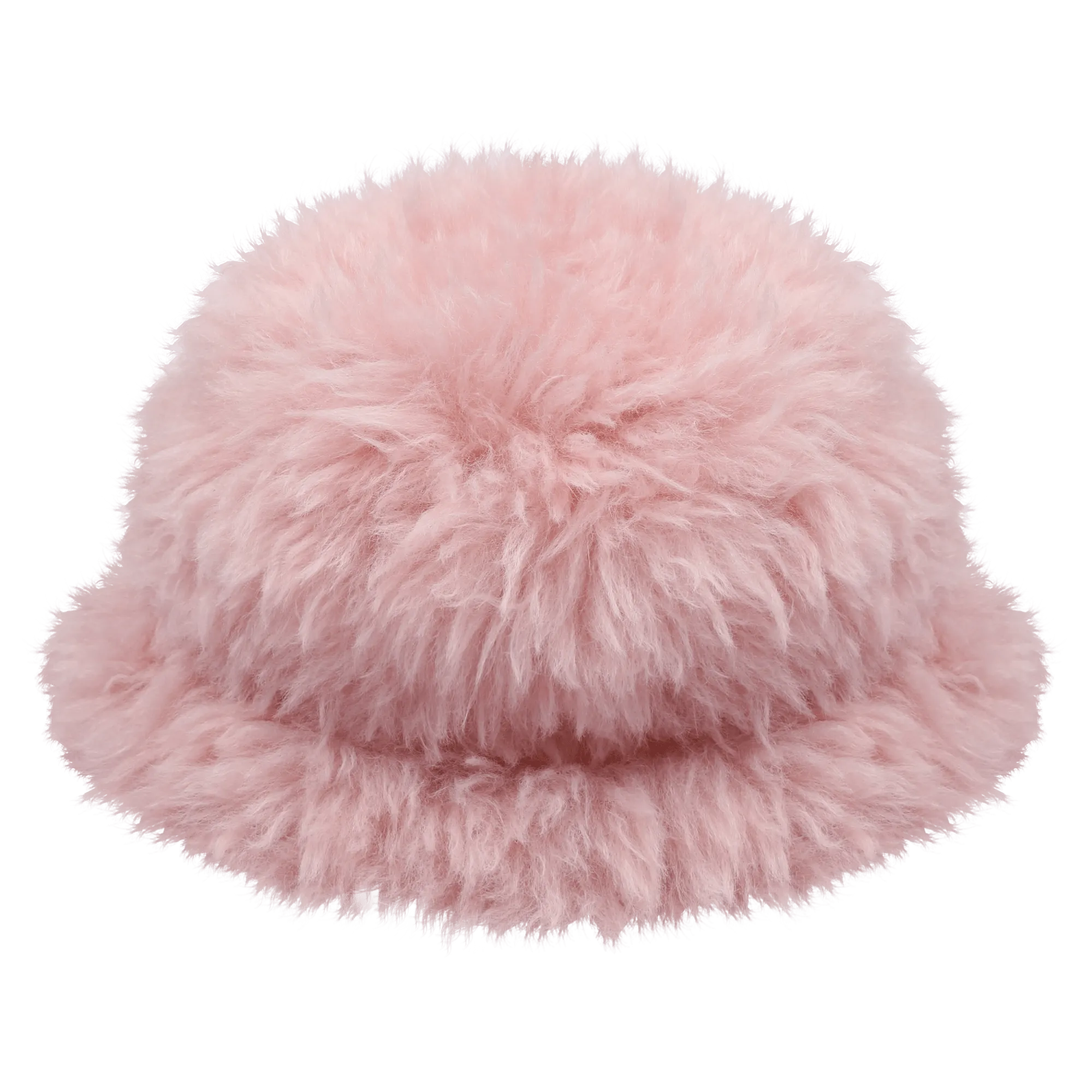 Fur Bucket Hat in Pink by Jelly Mallow *LAST PIECE*