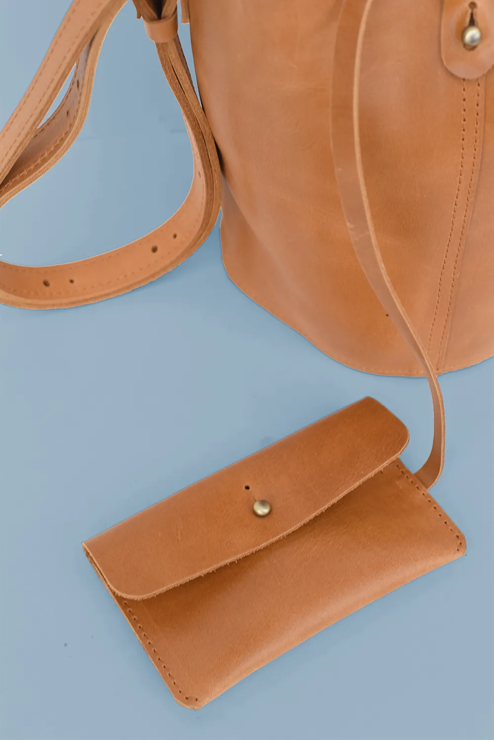 GEN Bucket Bag, Caramel