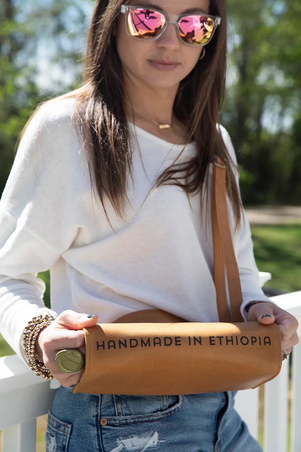 GEN Clutch Crossbody, Caramel