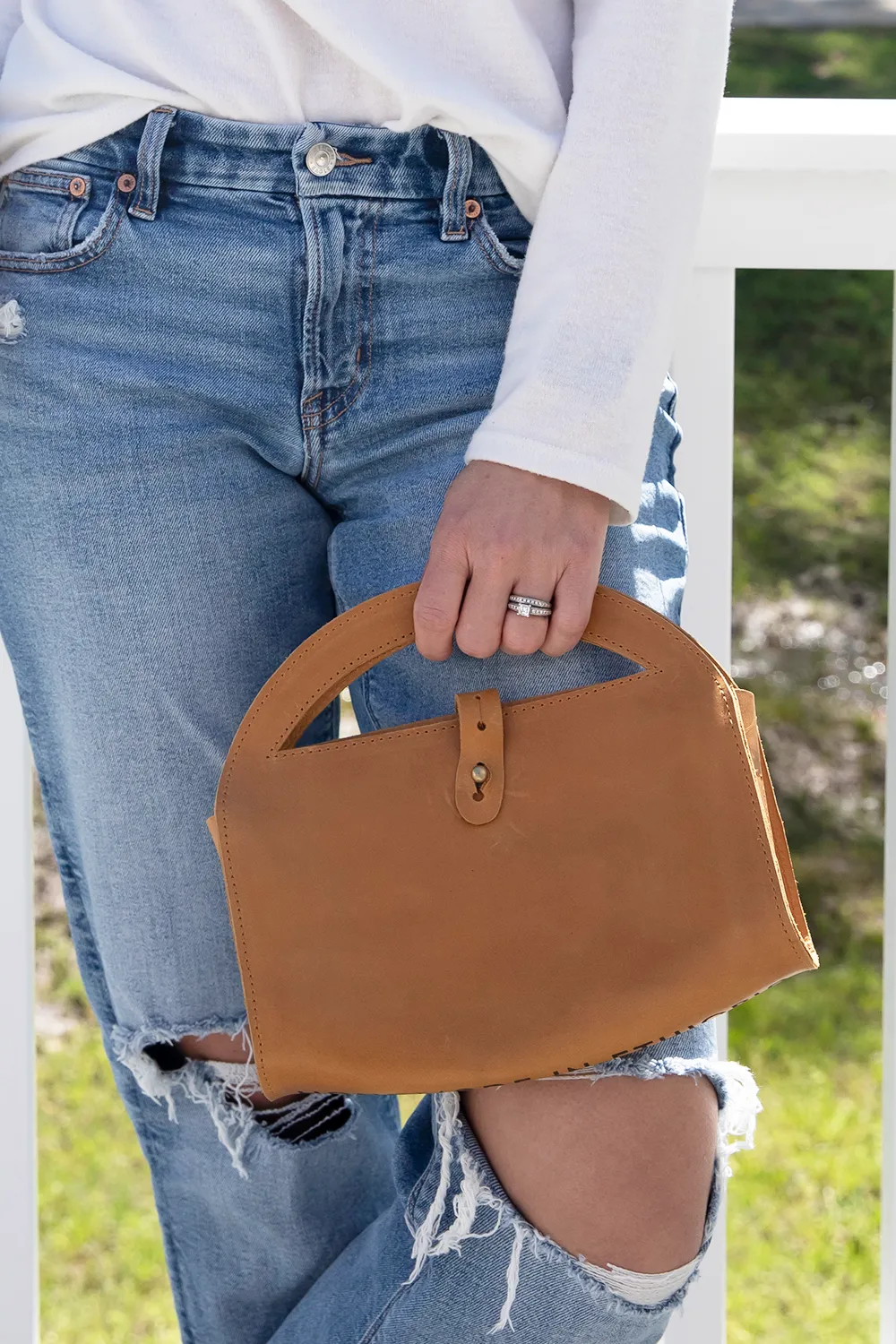 GEN Clutch Crossbody, Caramel