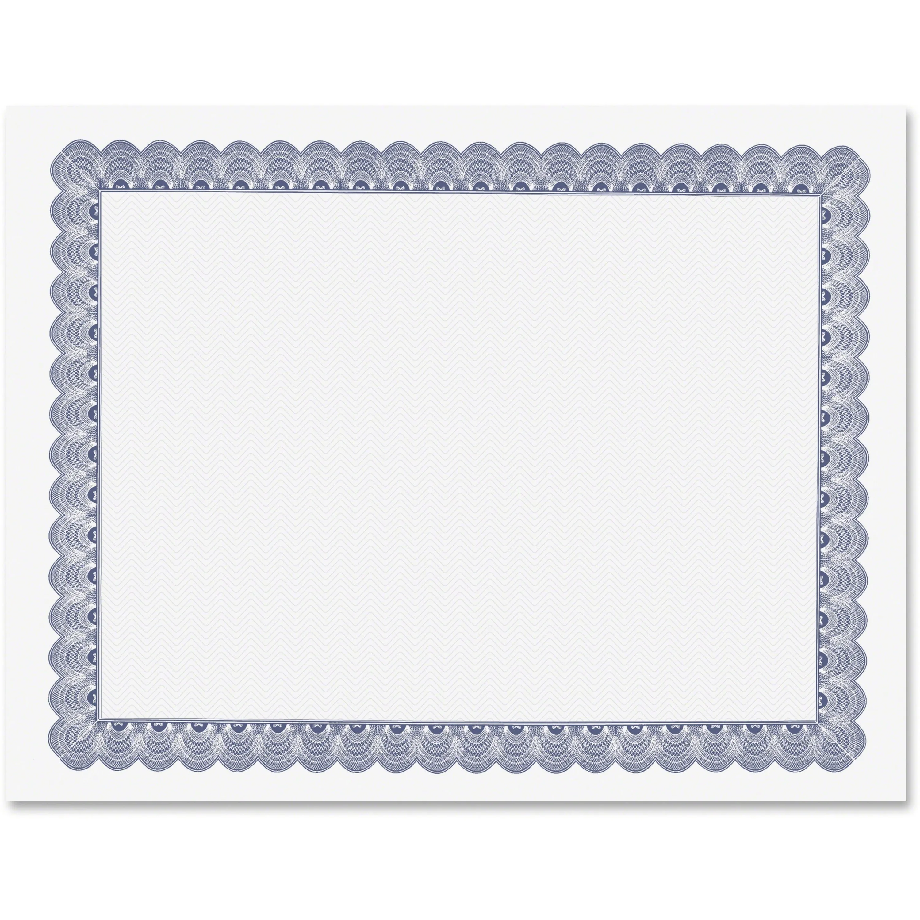 Geographics Conventional Blue Certificate