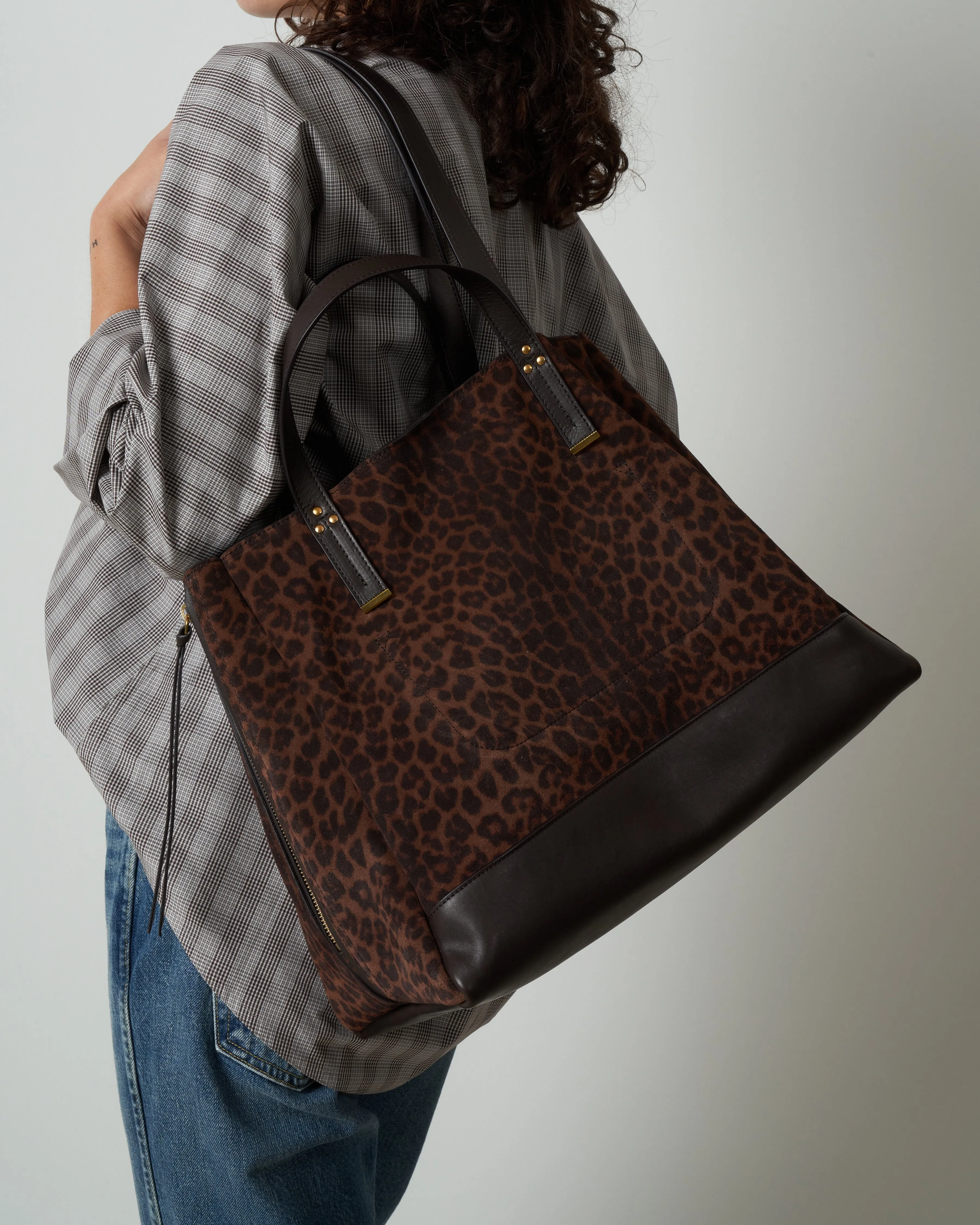 georges l tote - leopard natural