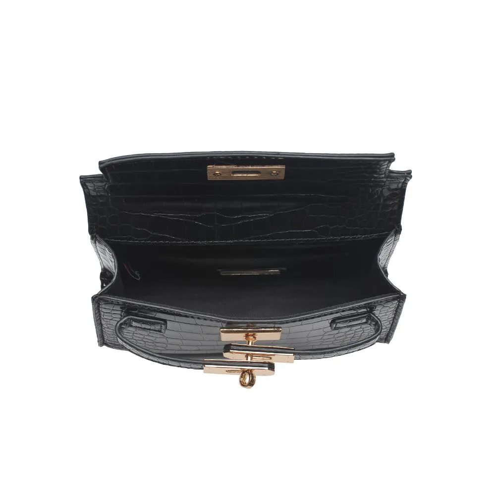 Georgina Croc Crossbody