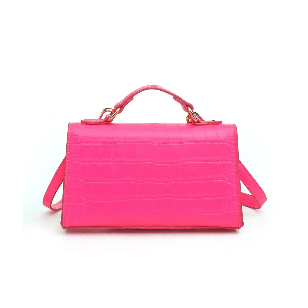 Georgina Croc Crossbody
