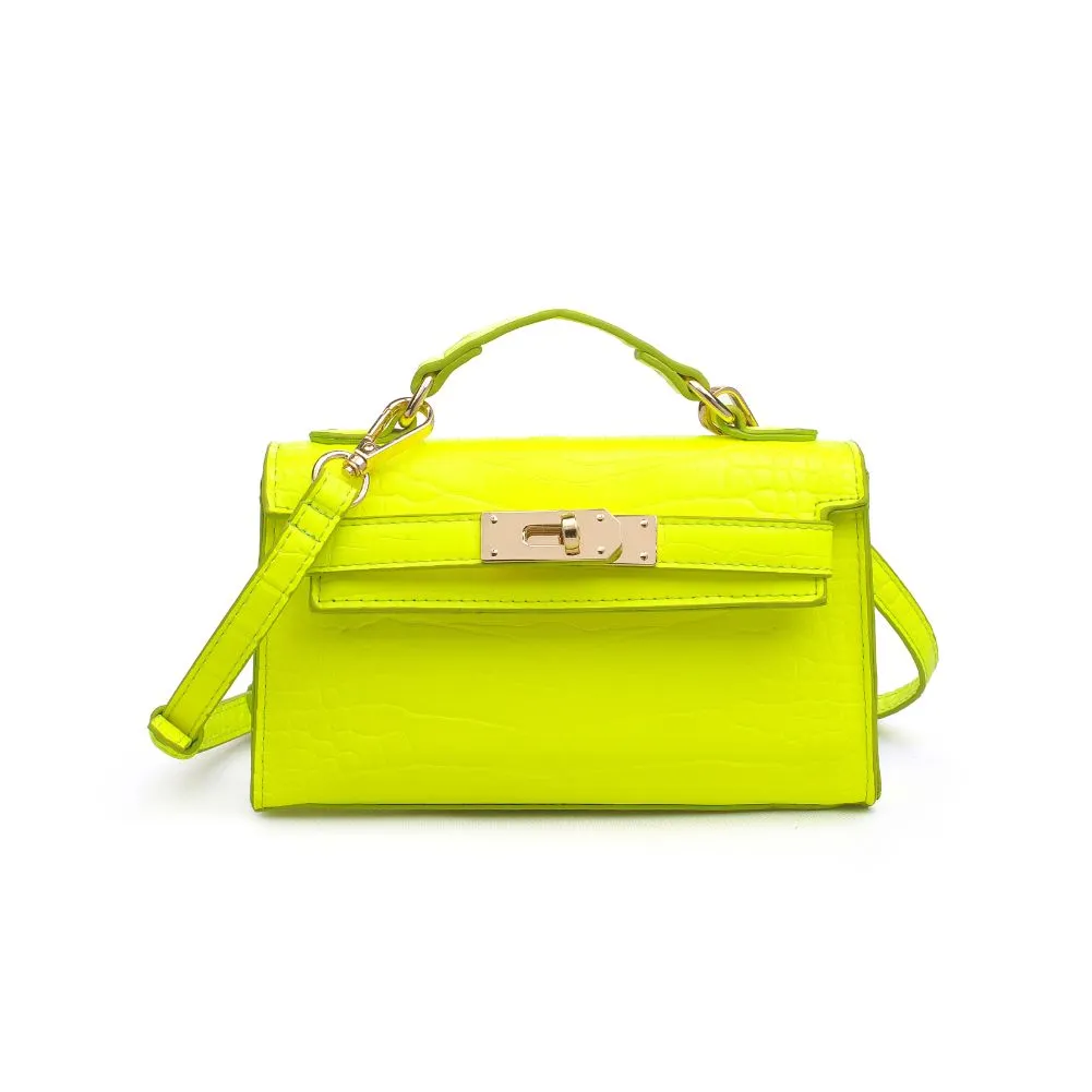 Georgina Croc Crossbody