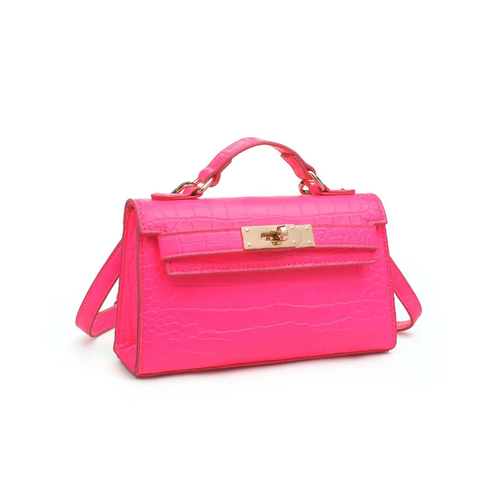 Georgina Croc Crossbody