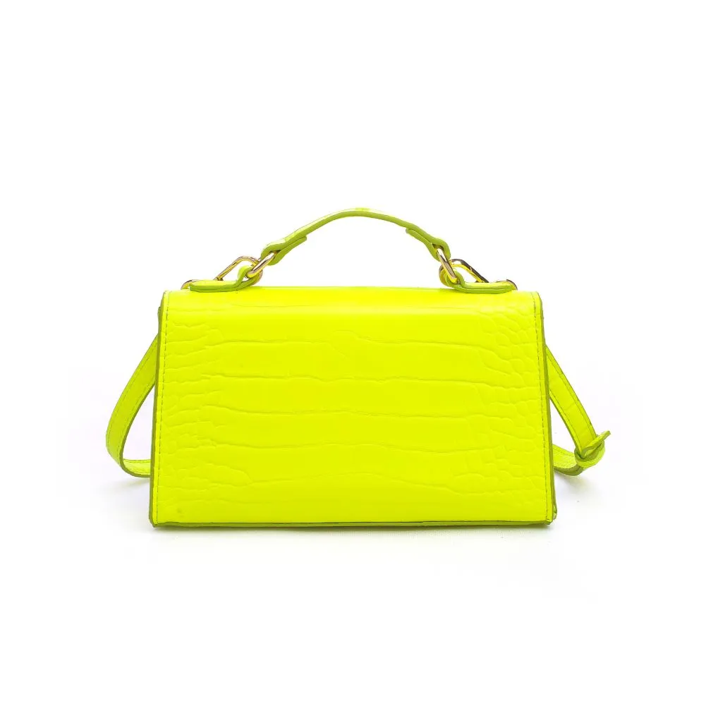 Georgina Croc Crossbody