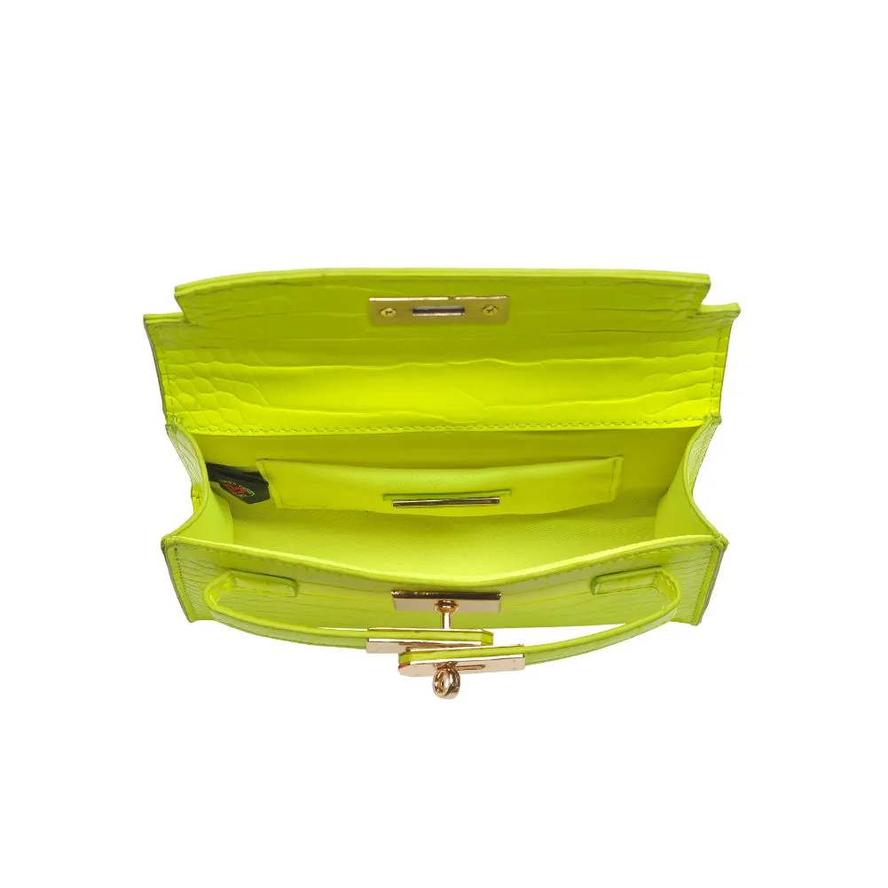 Georgina Croc Crossbody
