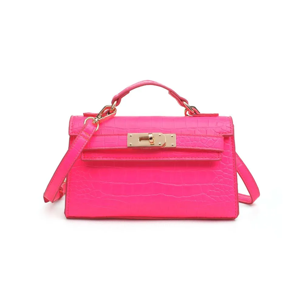 Georgina Croc Crossbody
