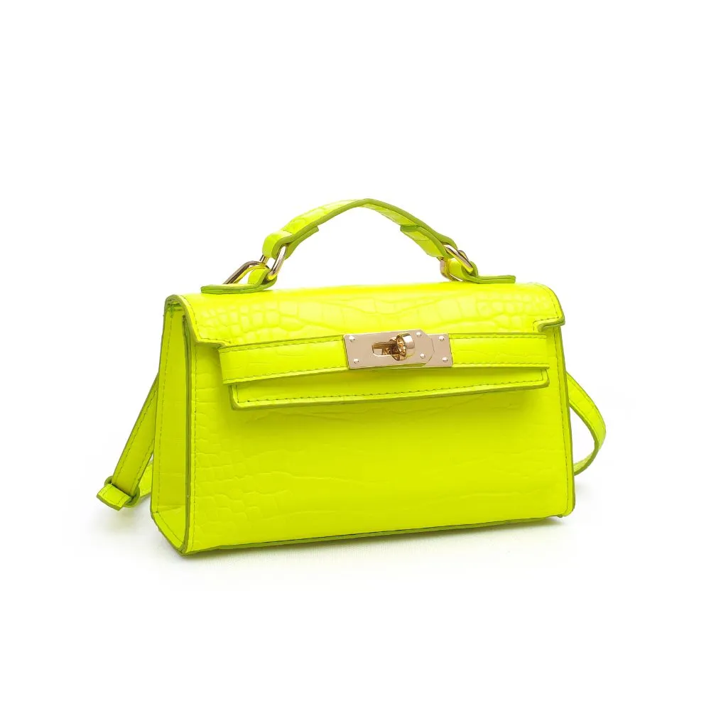 Georgina Croc Crossbody