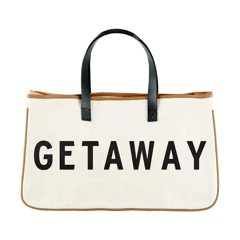 GETAWAY CANVAS TOTE