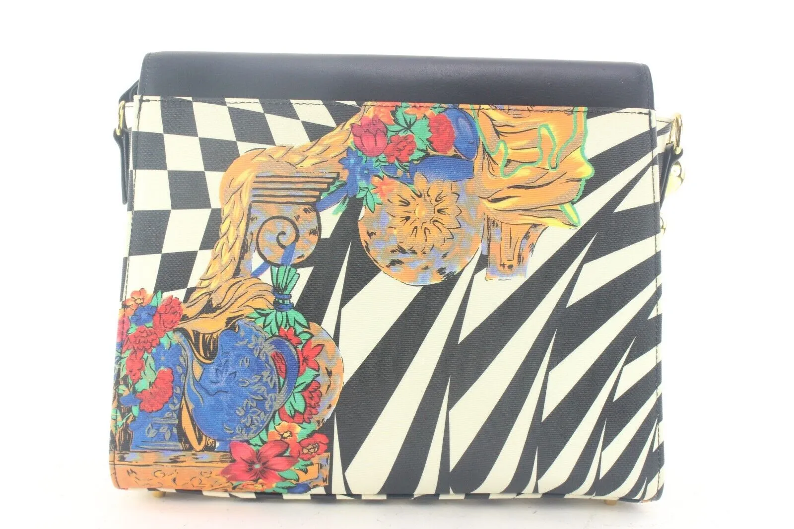 Gianni Versace Rare Psychedelic Illusion Crossbody 1GV912K
