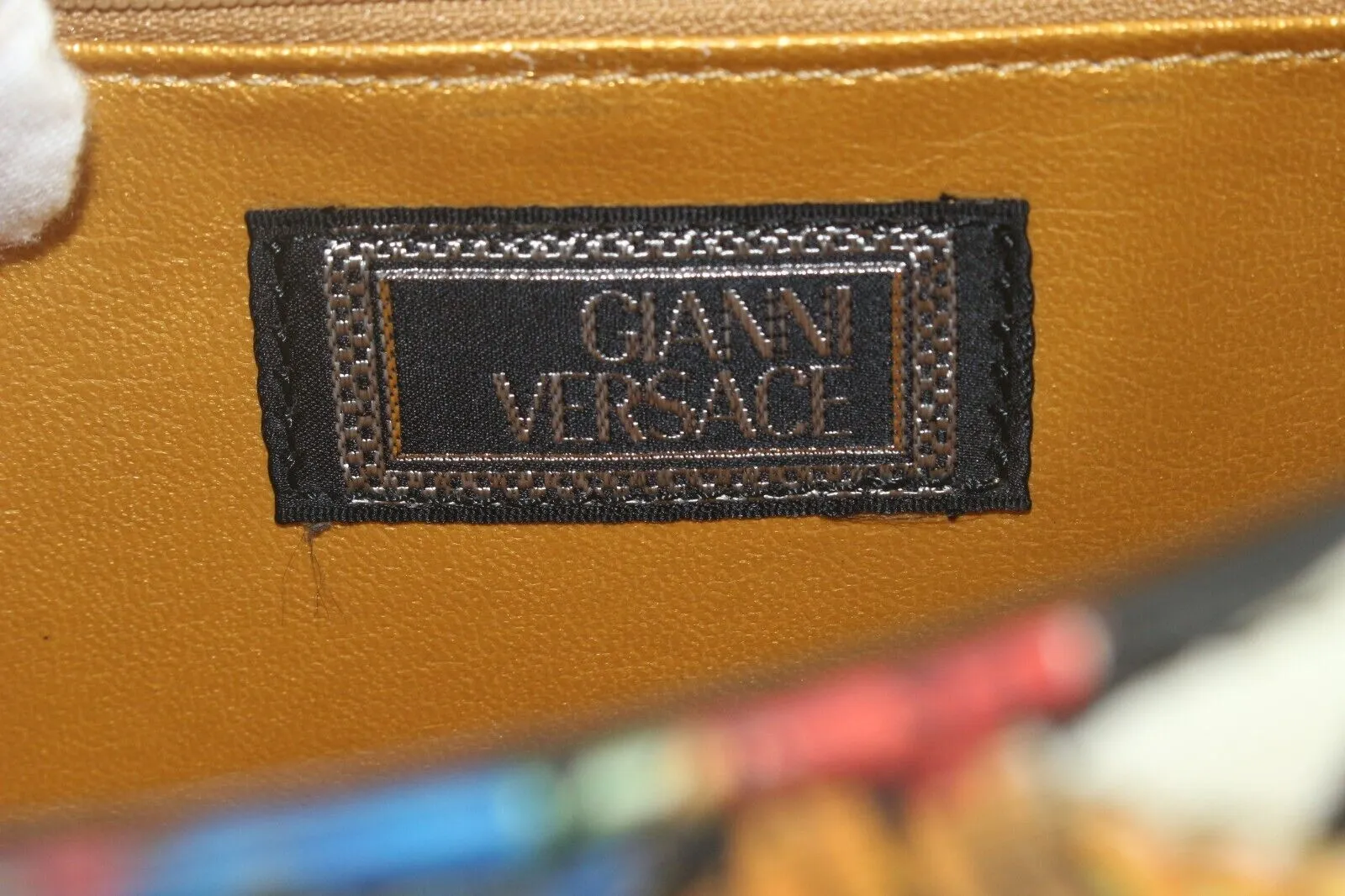 Gianni Versace Rare Psychedelic Illusion Crossbody 1GV912K