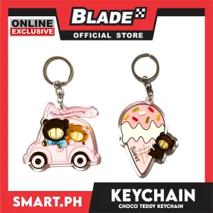Gifts Fashion Keychain Acrylic (Assorted Designs)