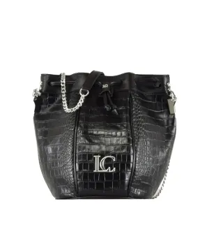 Gigi Egg Bucket Cocco - Black