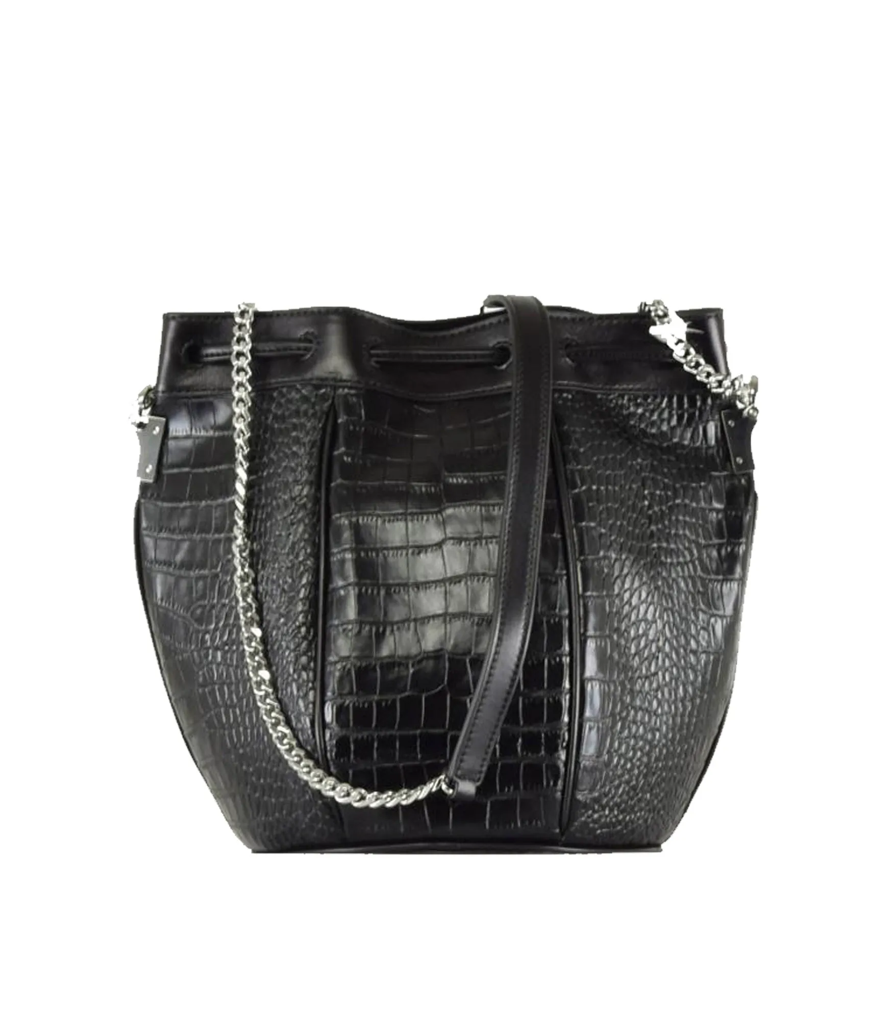 Gigi Egg Bucket Cocco - Black