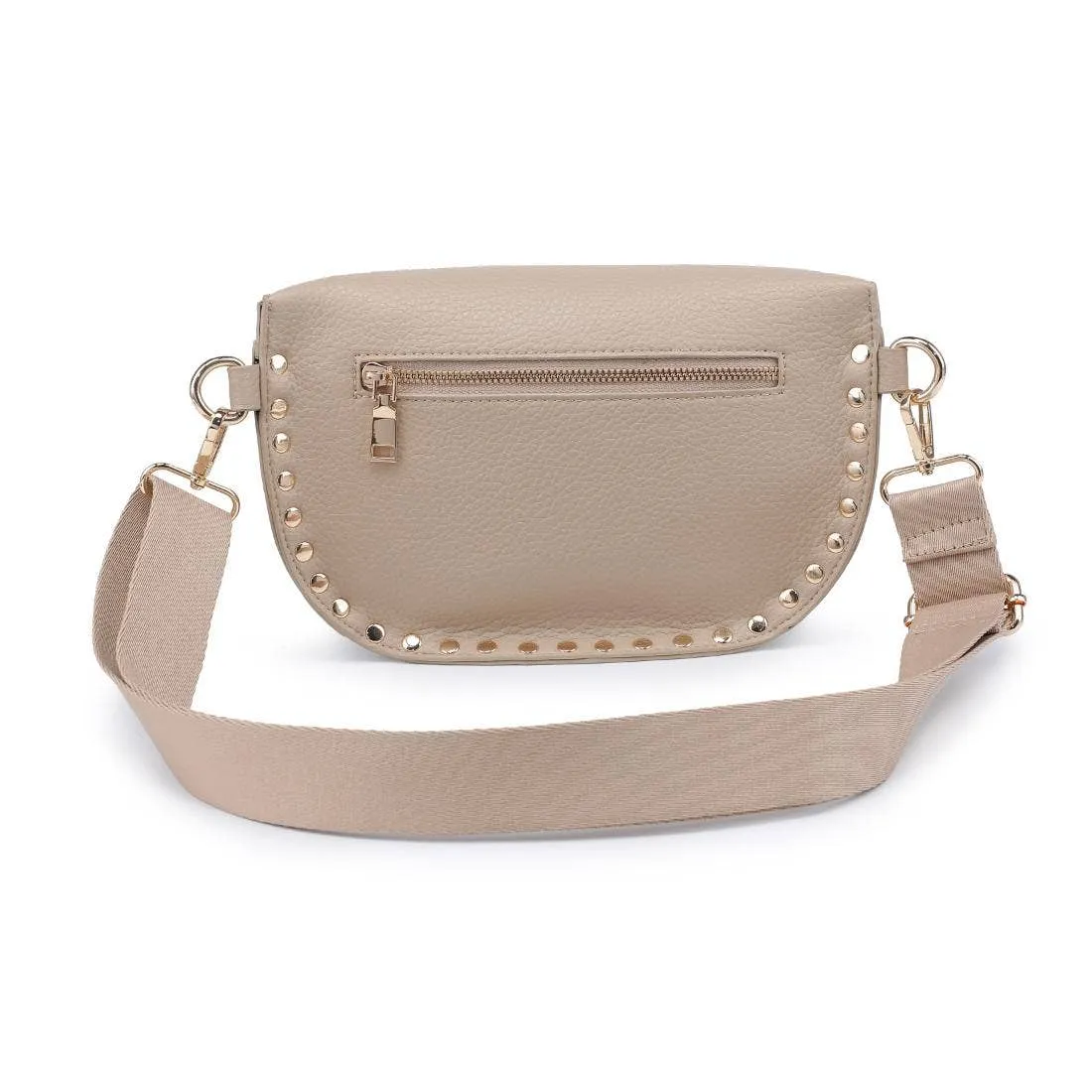 Gizelle Belt Crossbody Bag | Natural