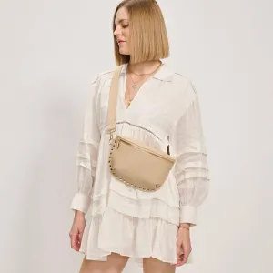 Gizelle Belt Crossbody Bag | Natural