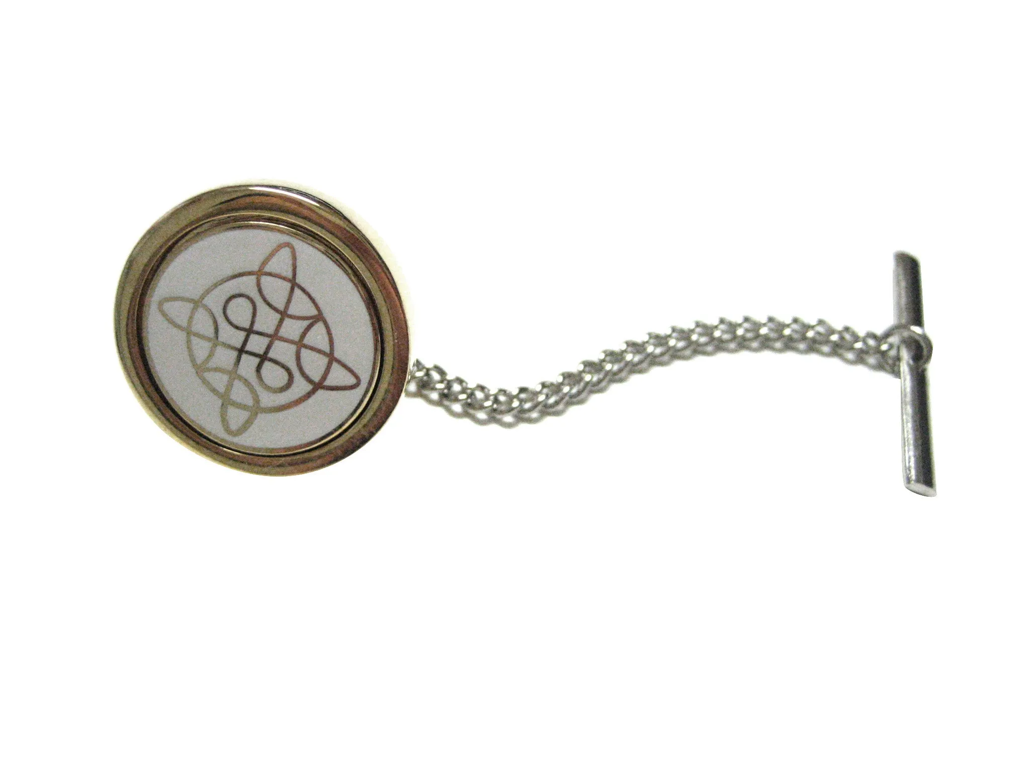 Gold Toned Celtic Design Tie Tack