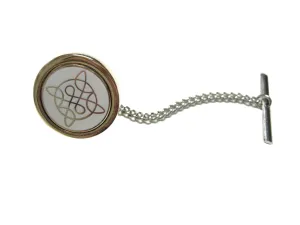Gold Toned Celtic Design Tie Tack