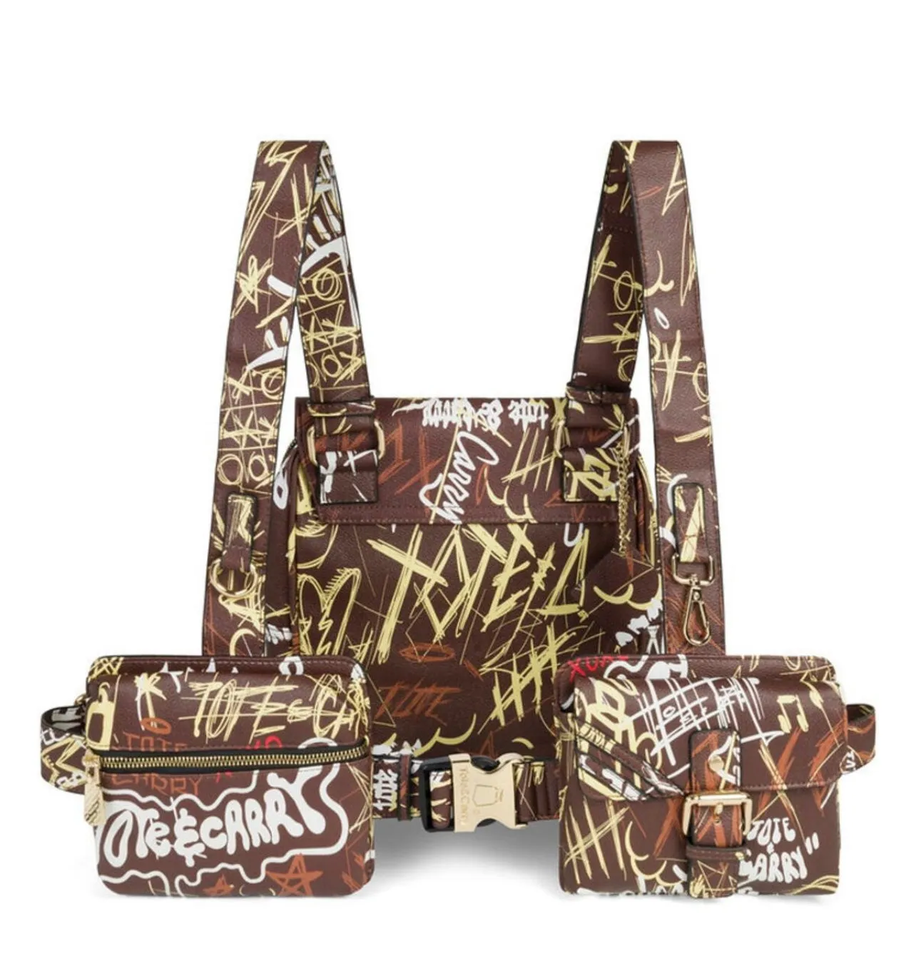 Graffiti tactical vest