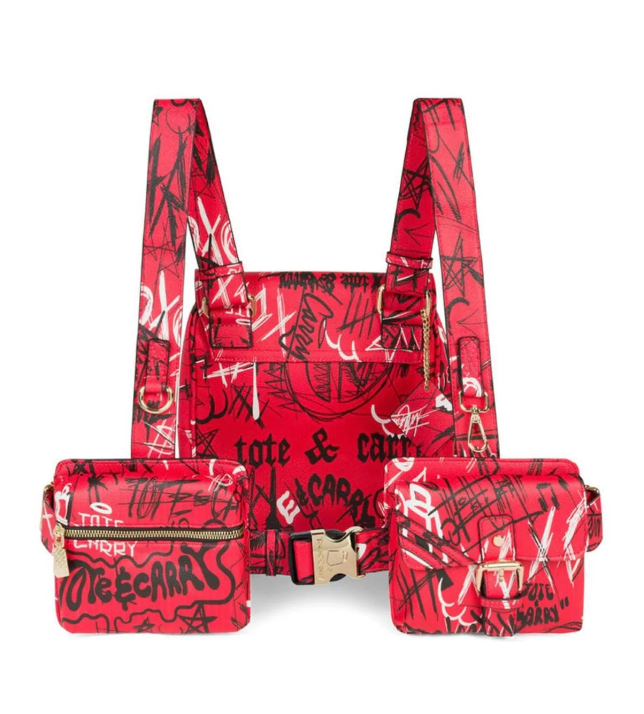 Graffiti tactical vest