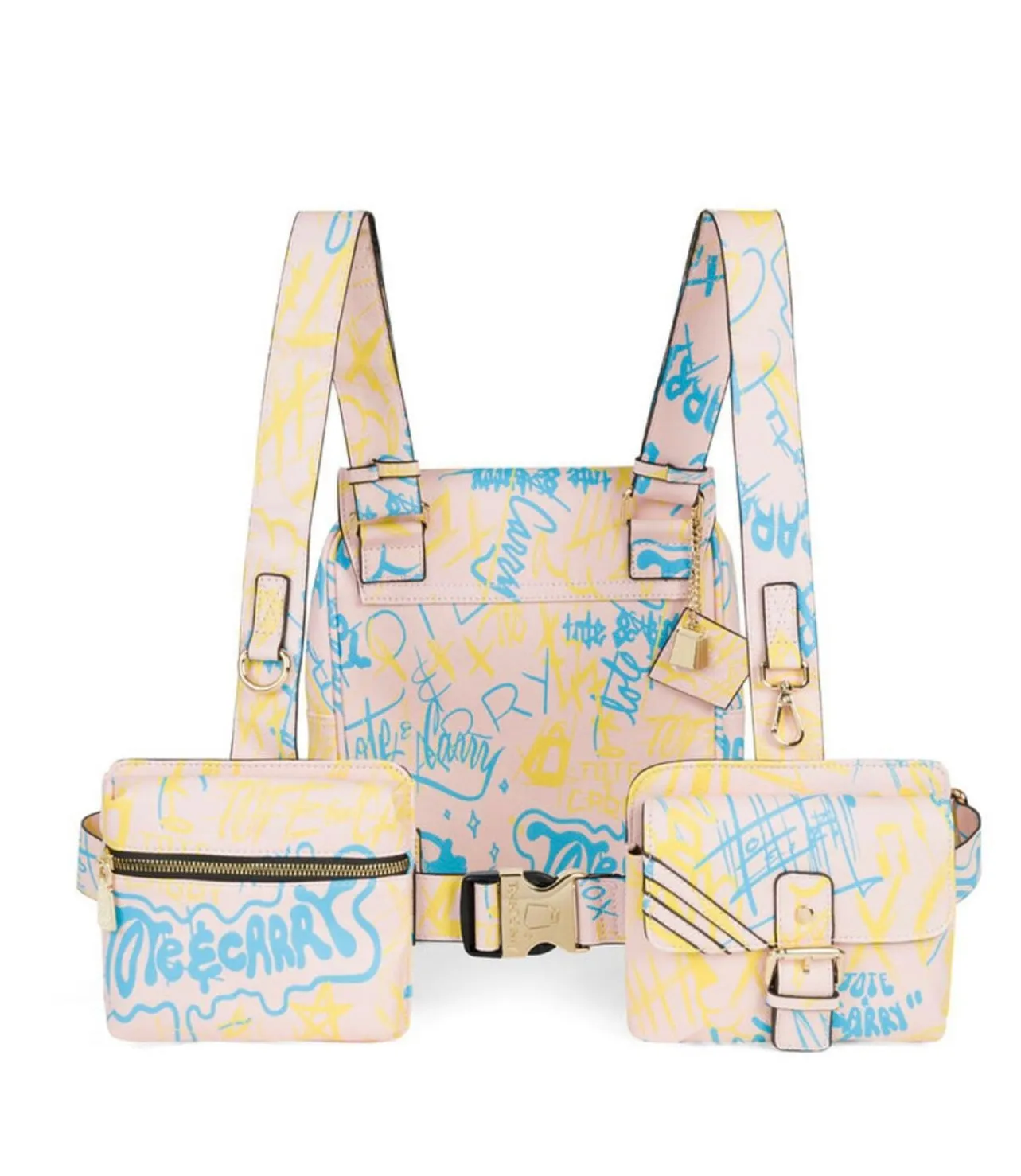 Graffiti tactical vest