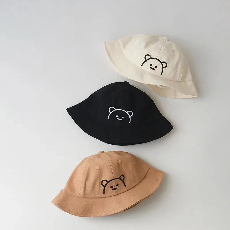 Green Bear Sun Bucket Hat