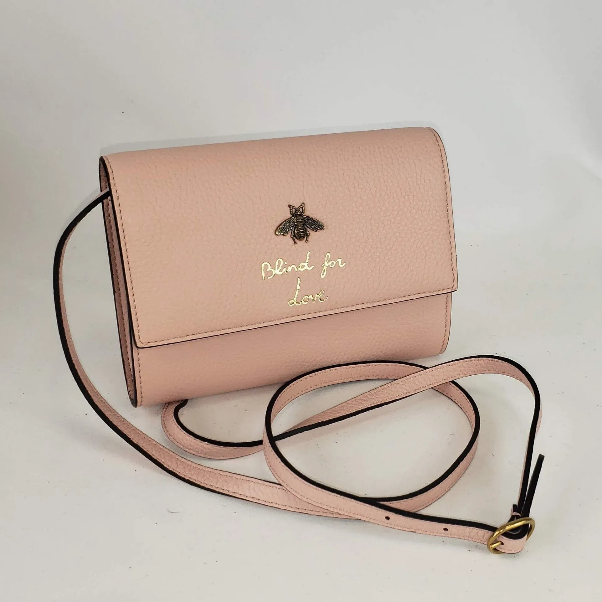 Gucci Cellarius Blind for Love Crossbody in Perfect Pink